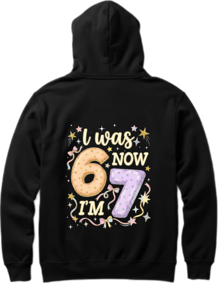 designs 67 Oversize Hoodie Black Back 15