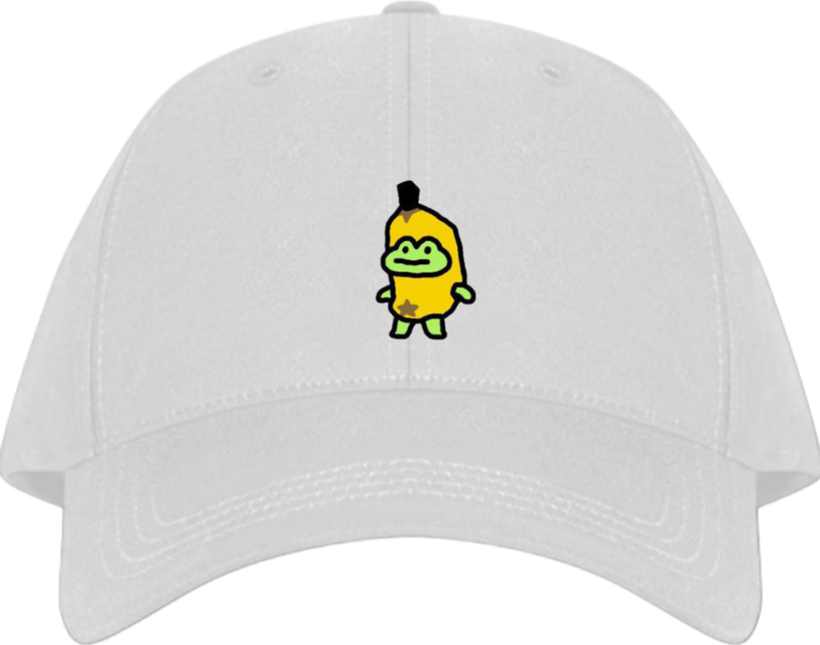 Frog Baseball cap White 15