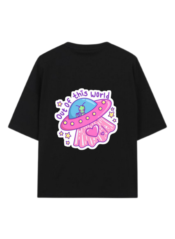 aliens One Size t- shirt Black Back 12