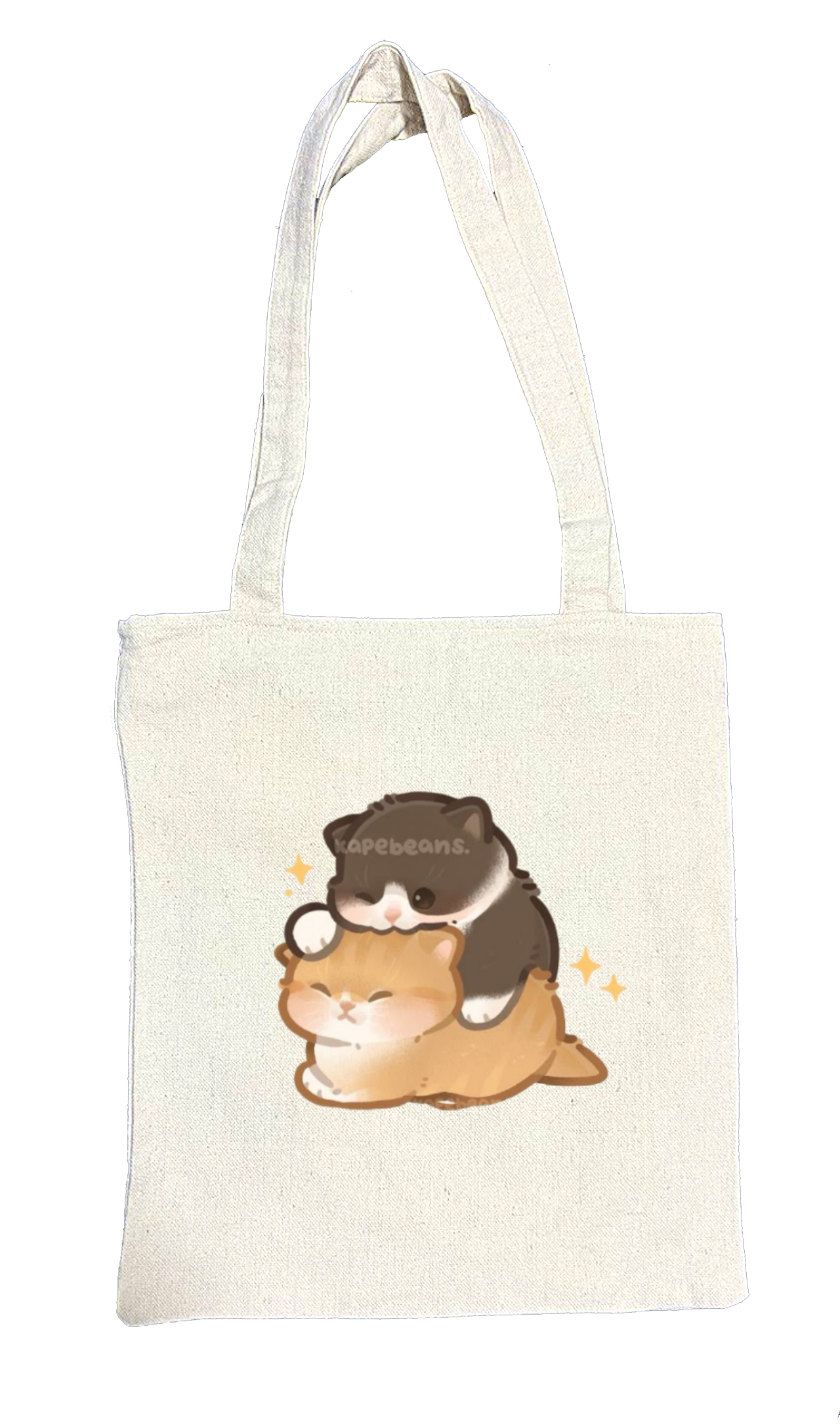 cat tote bag White 15