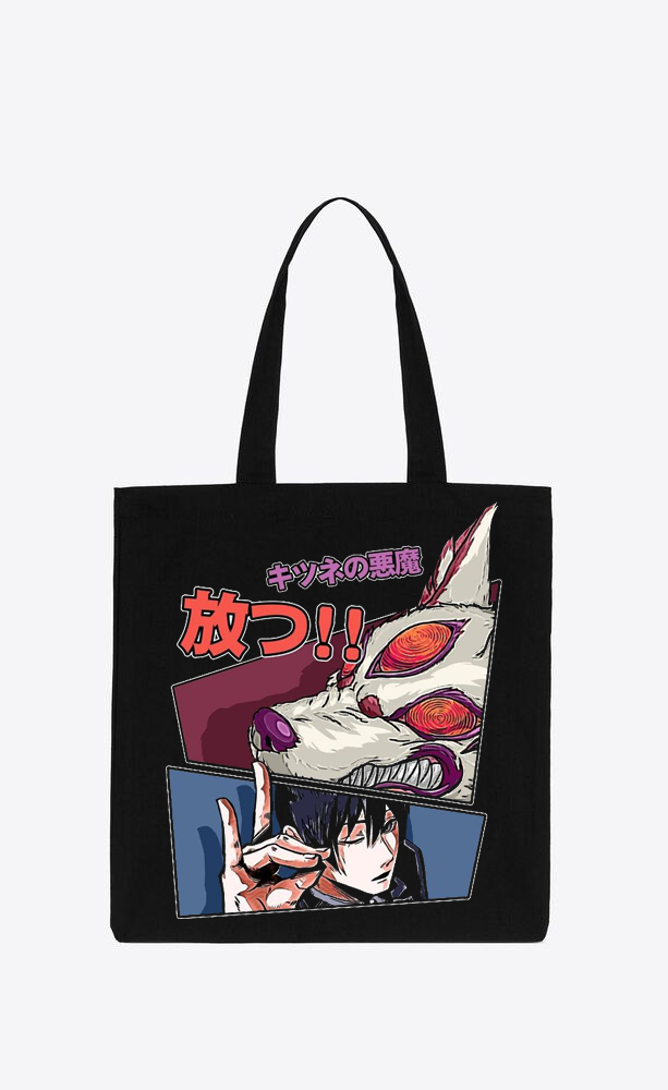 Chainsaw Man tote bag Black 15