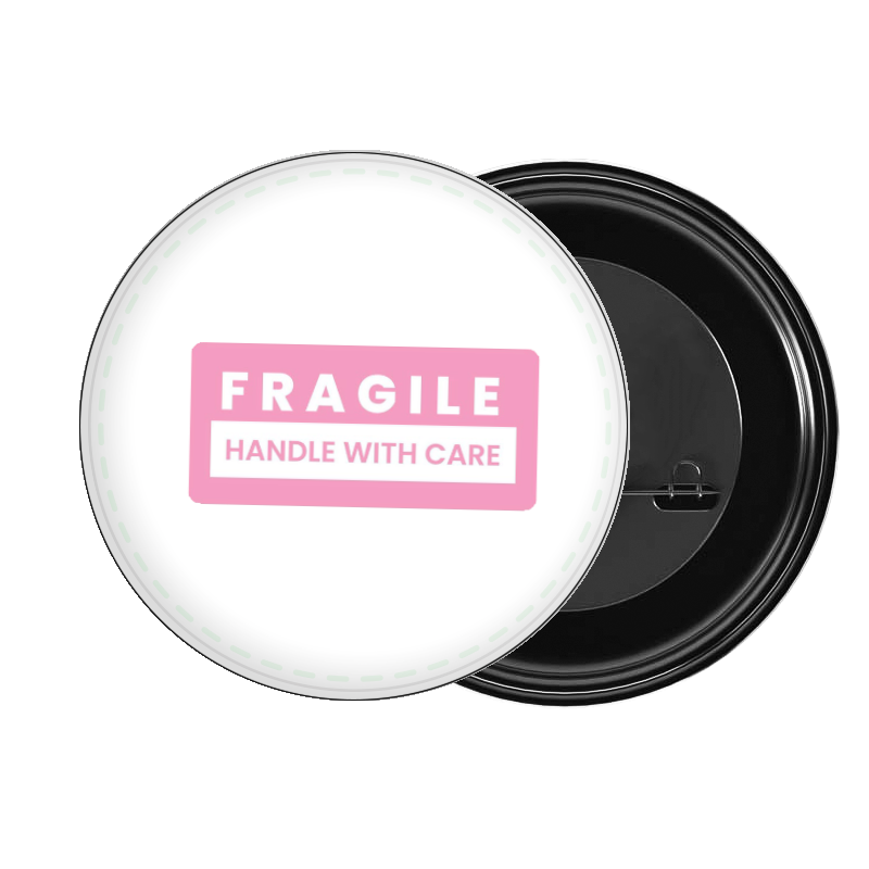 brooch FRAGILE 162