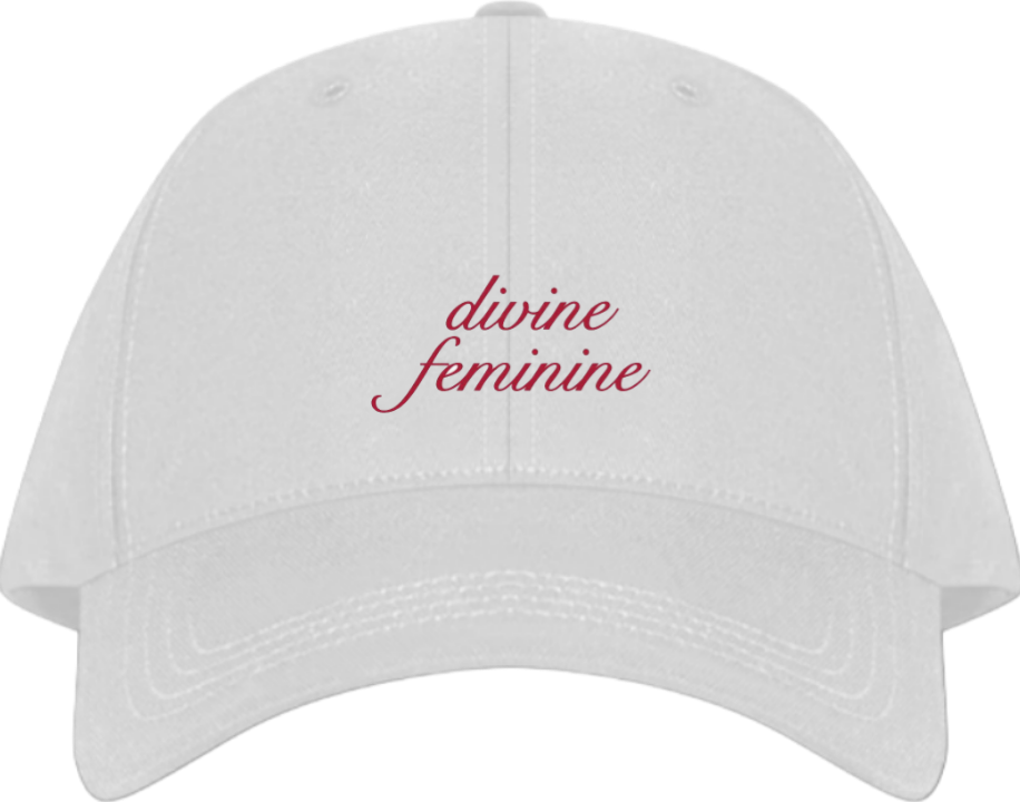 divine feminine Baseball cap White 157