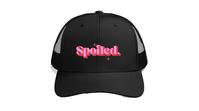 Baseball cap Black Spoiled 210