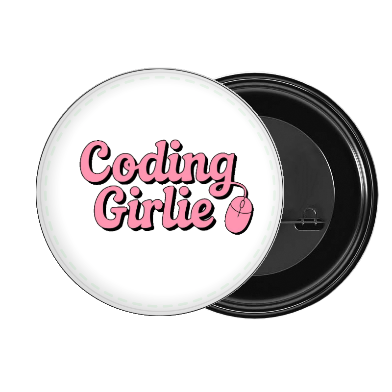 brooch Coding Girlie 165