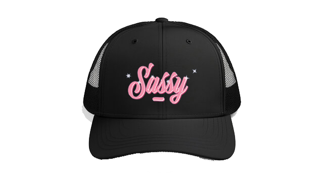 Baseball cap Black Sassy 211