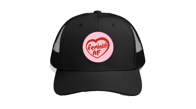 Baseball cap Black feminist AF 213