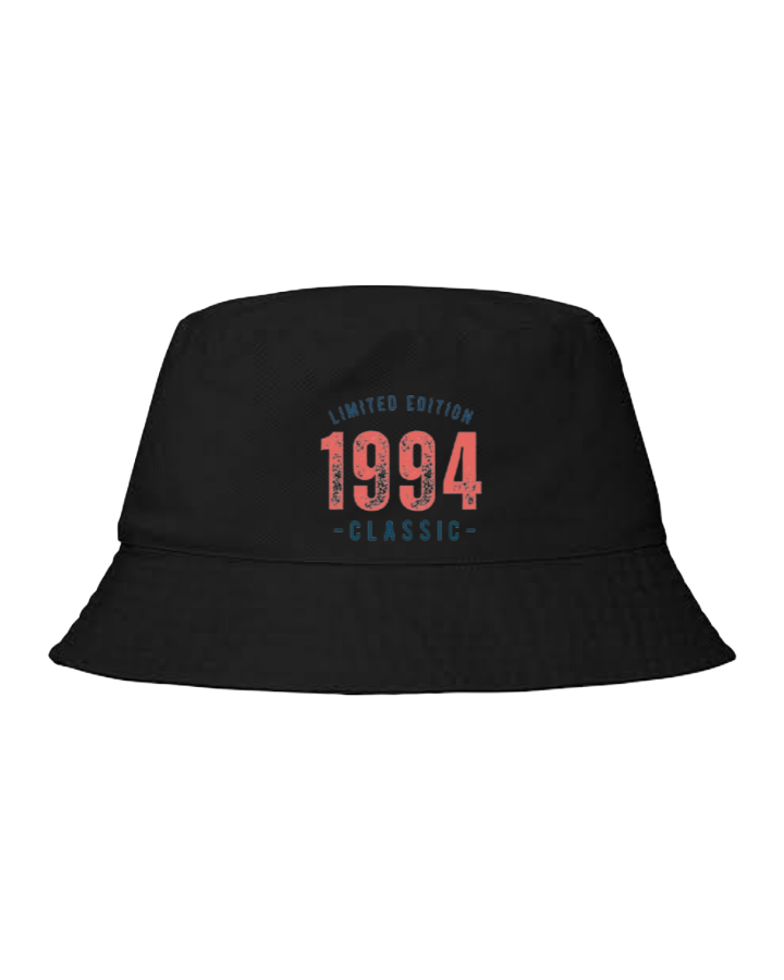 age Bucket hat Fishman hat cap Black 1994