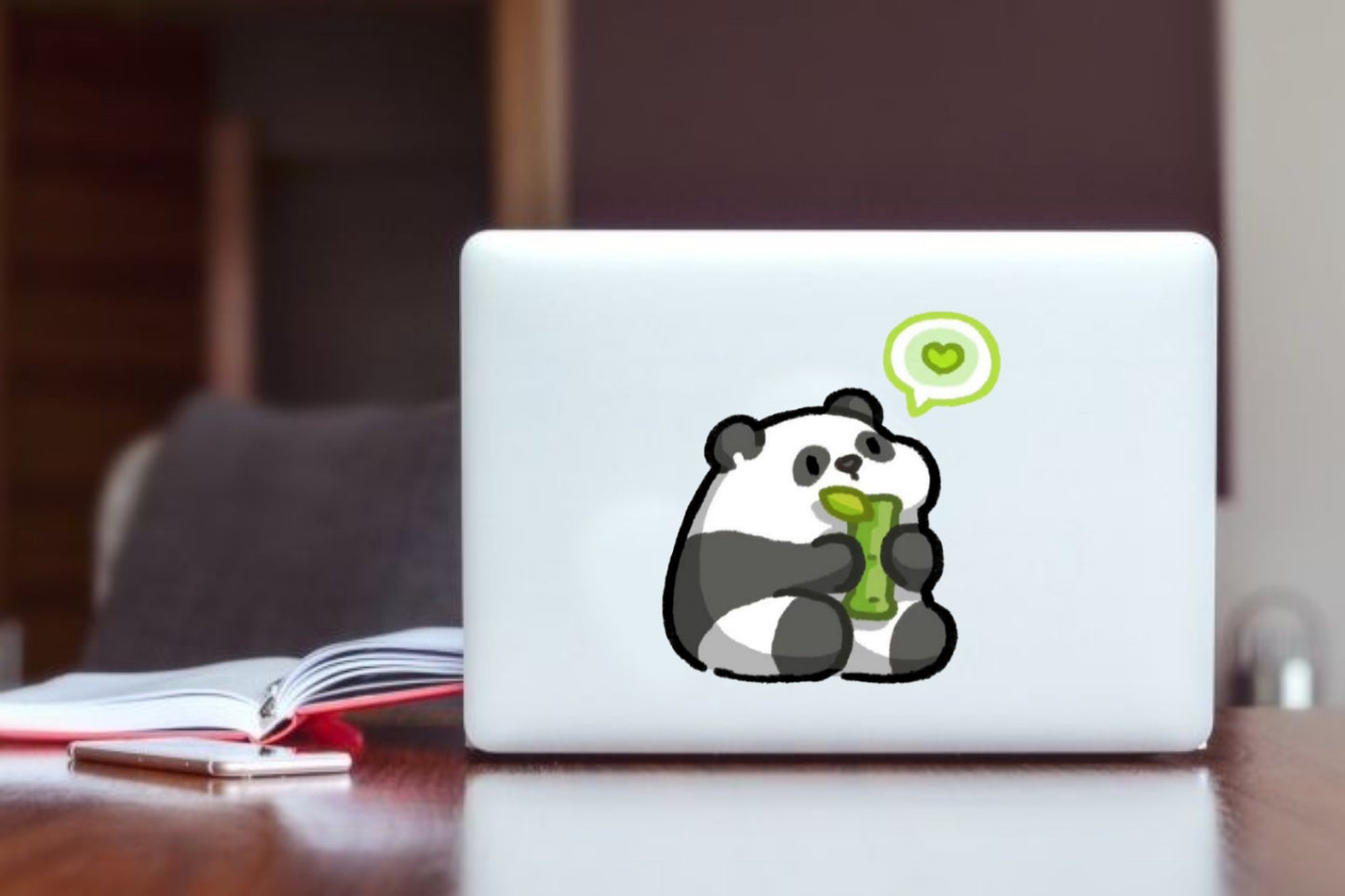 panda Laptop Sticker 16