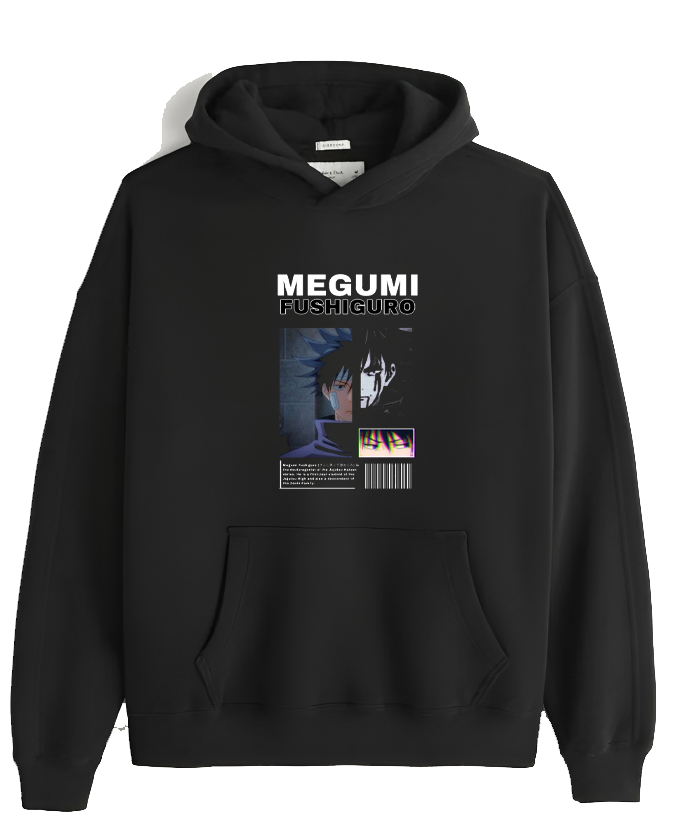 jujutsu kaisen GOJO Oversize Hoodie Black 16
