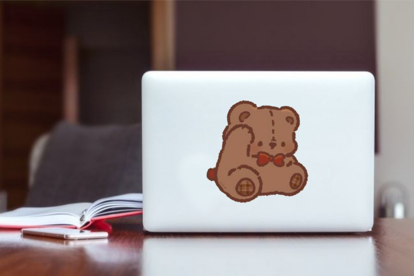 bear Laptop Sticker 16