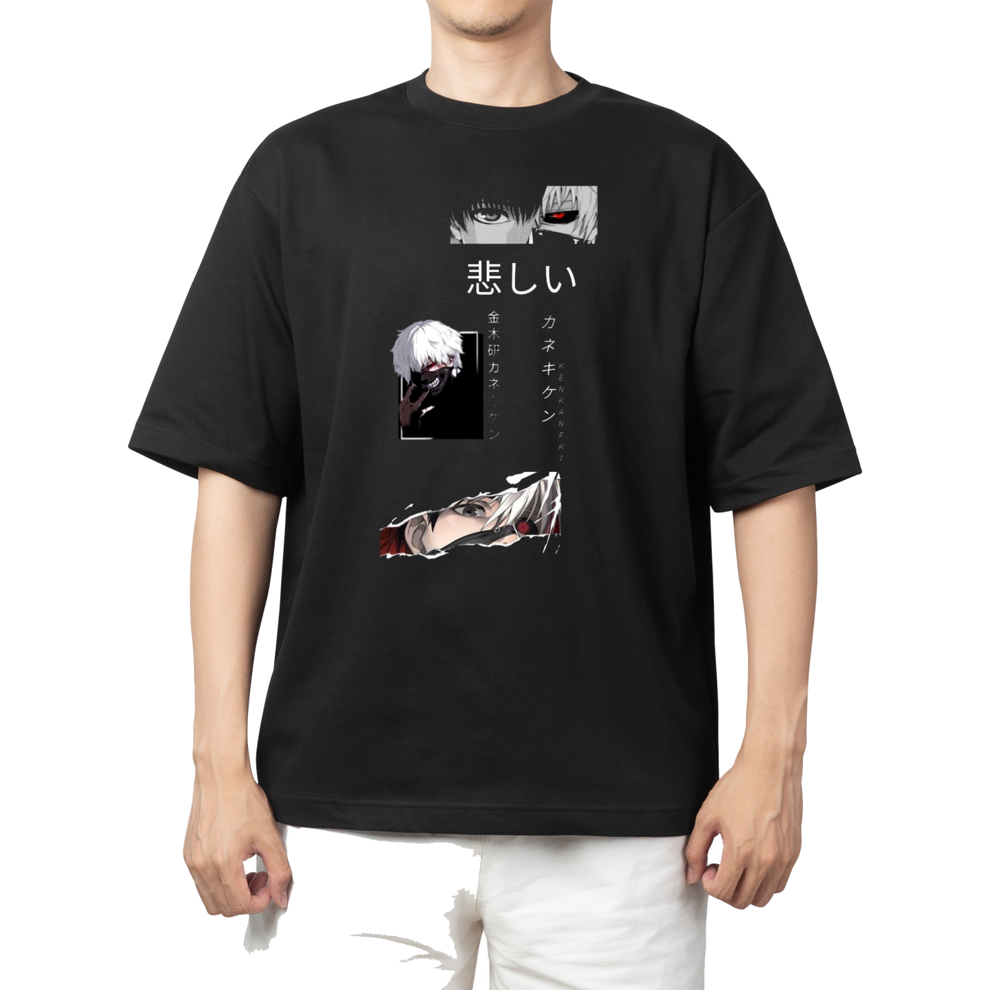 Tokyo ghoul t- shirt One Size Black 15