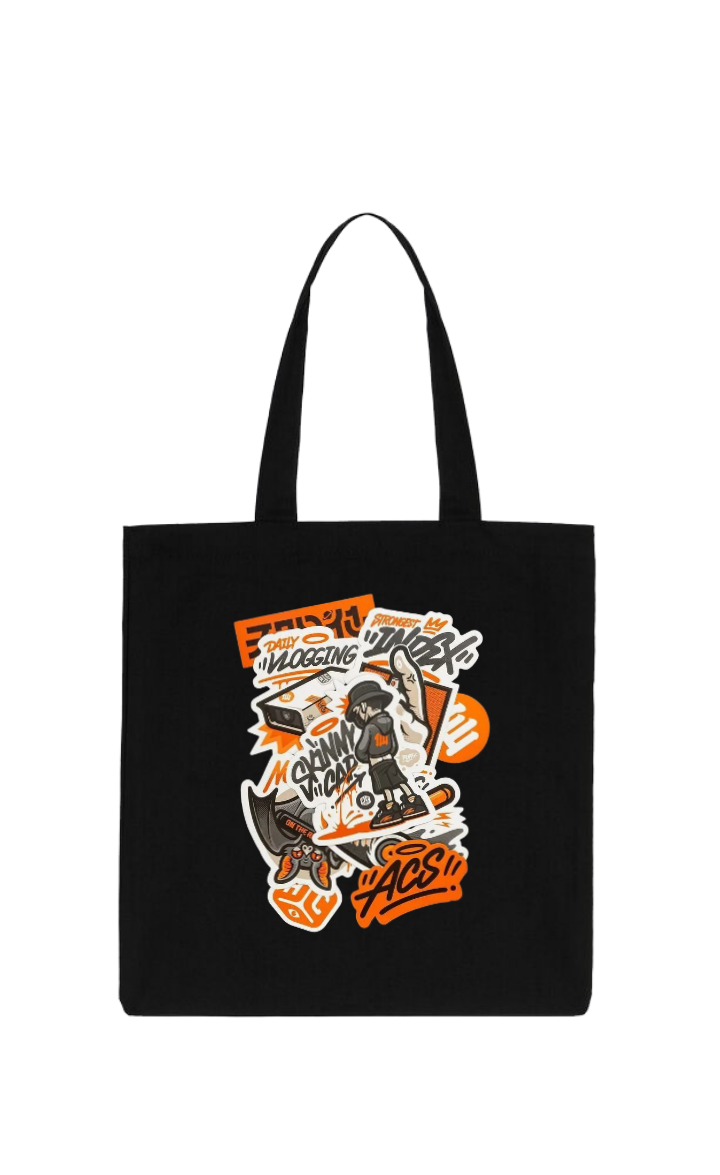 SKINNY VICAP tote bag Black 35