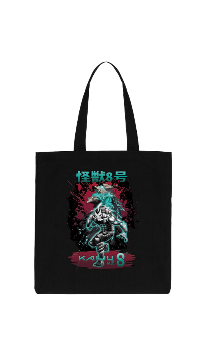 Kaiju No. 8 tote bag Black 16