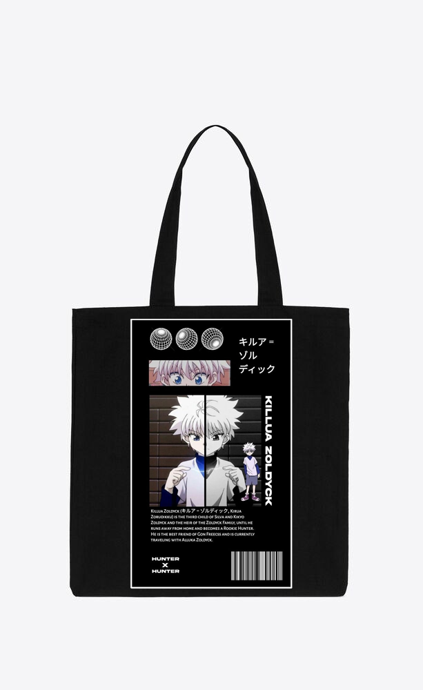 Hunter × Hunter tote bag Black 15