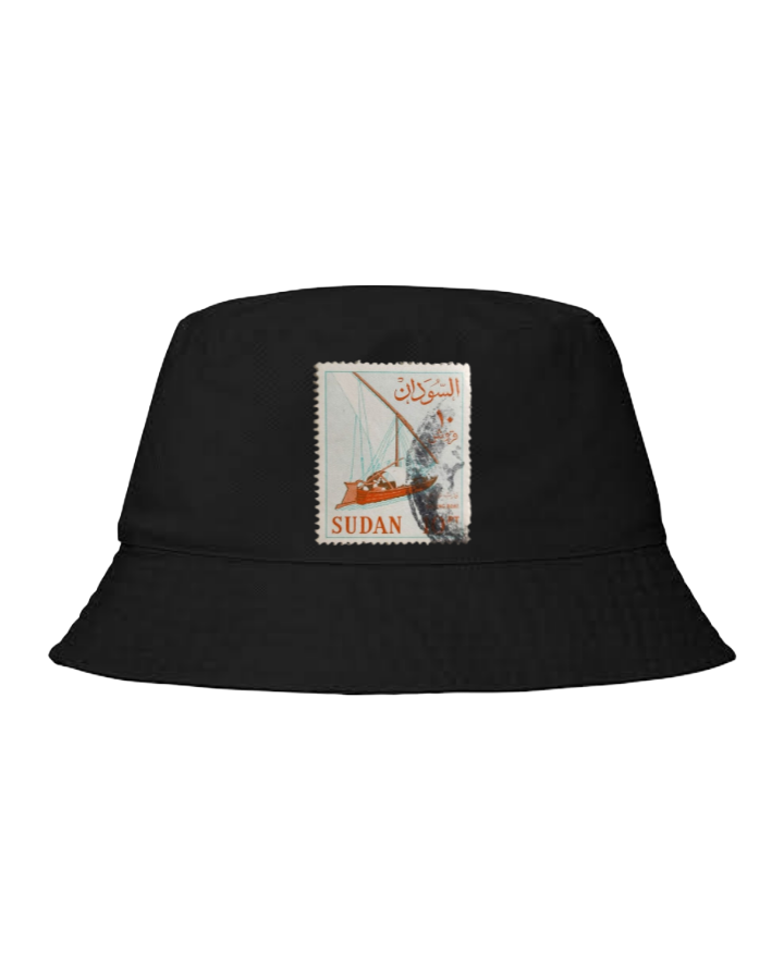 Sudan Bucket hat Fishman hat cap Black 16