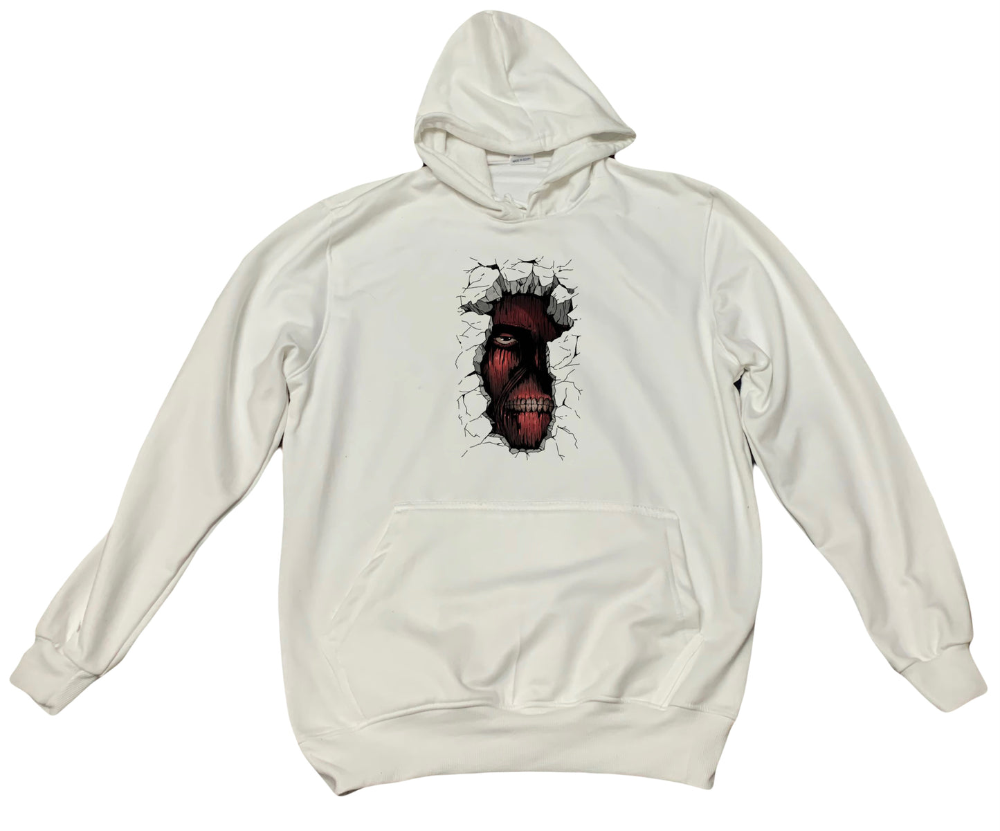 Anime Attack on titan shingeki no kyojin eren levi mikasa Aot White Oversize HOODIE 17