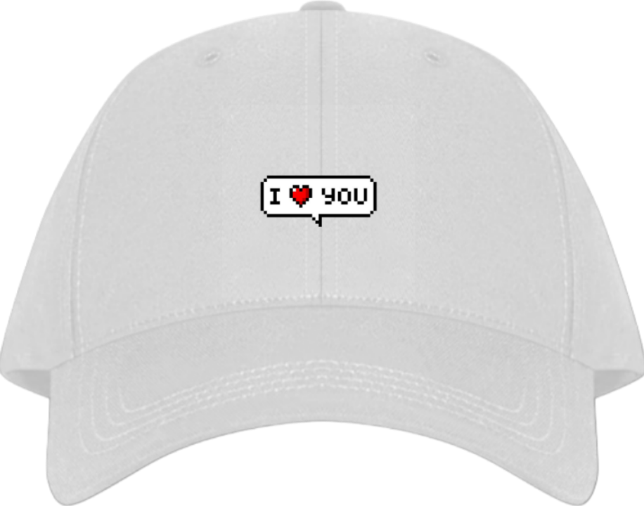 I ❤️ you Baseball cap White 171