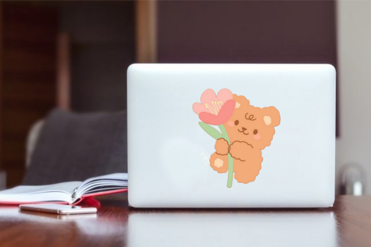 bear Laptop Sticker 17