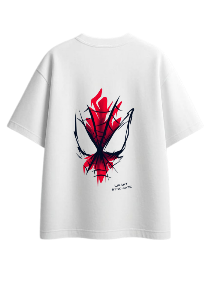 Spiderman t- shirt One Size White Back 17