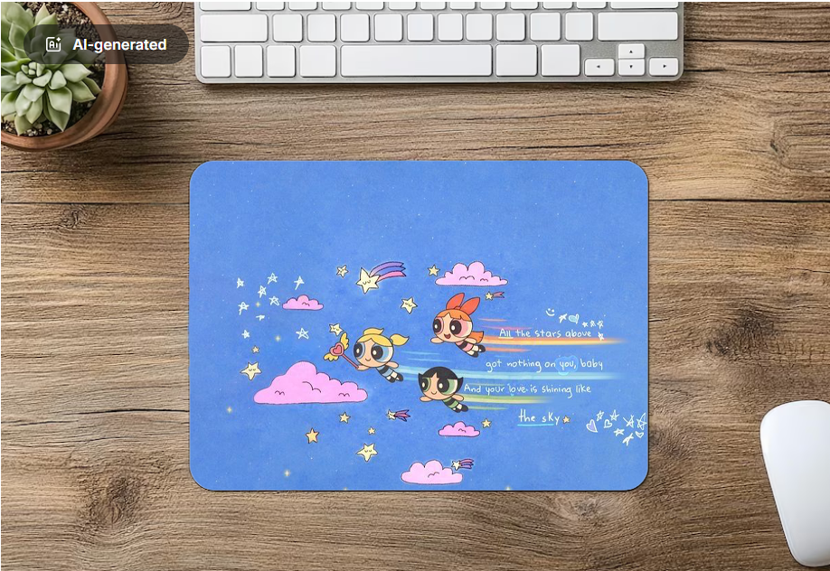 Mouse Pad The Powerpuff Girls