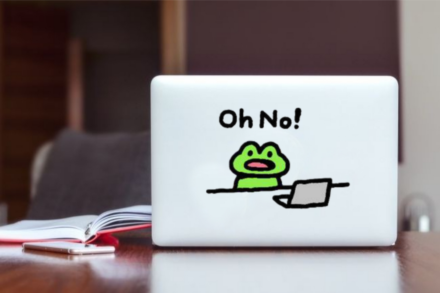 Frog Laptop Sticker 17
