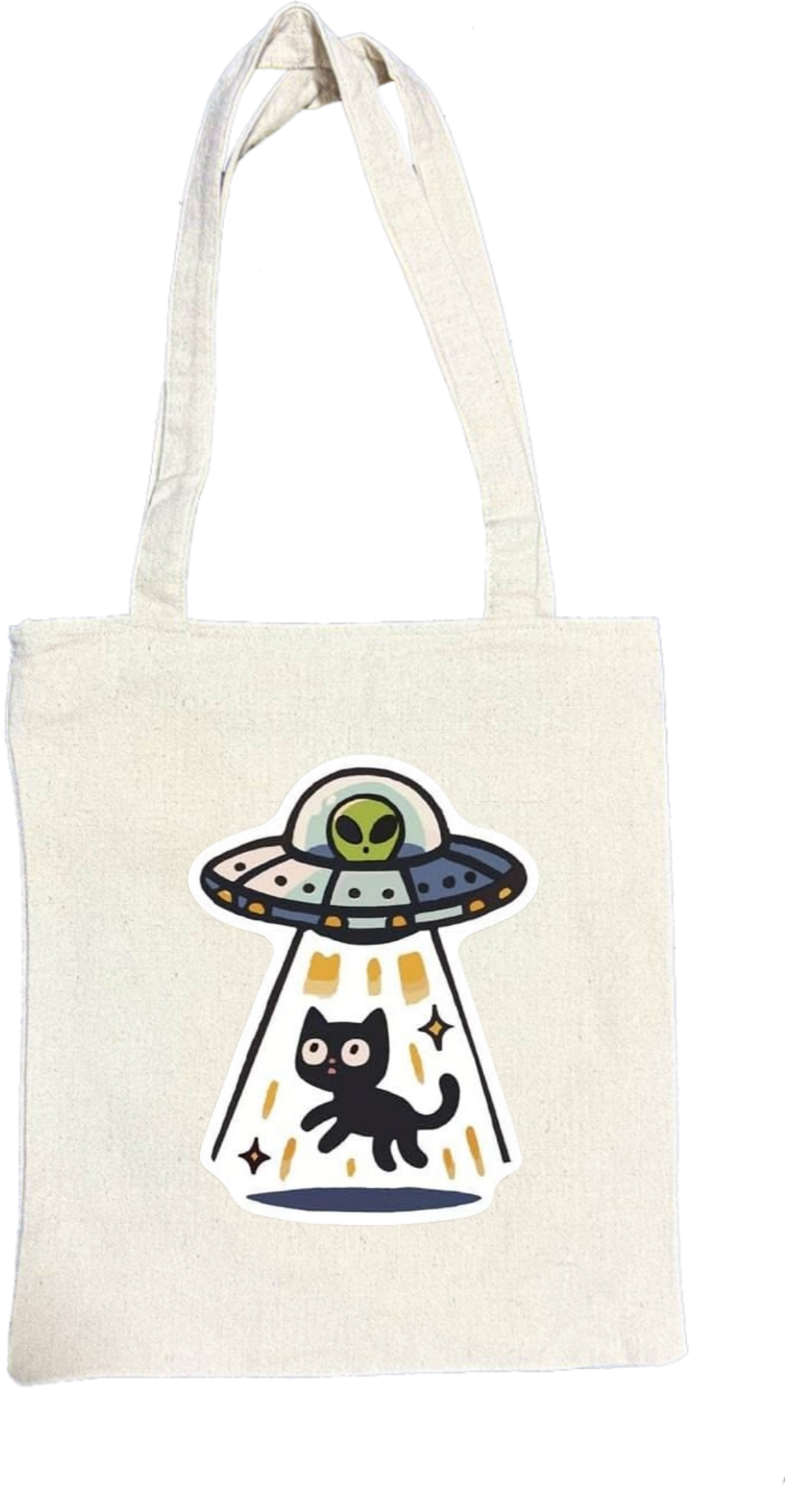 aliens tote bag Beige 17