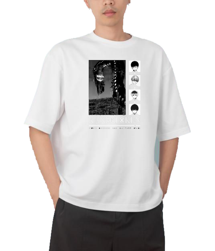 Tokyo ghoul t- shirt One Size White 17
