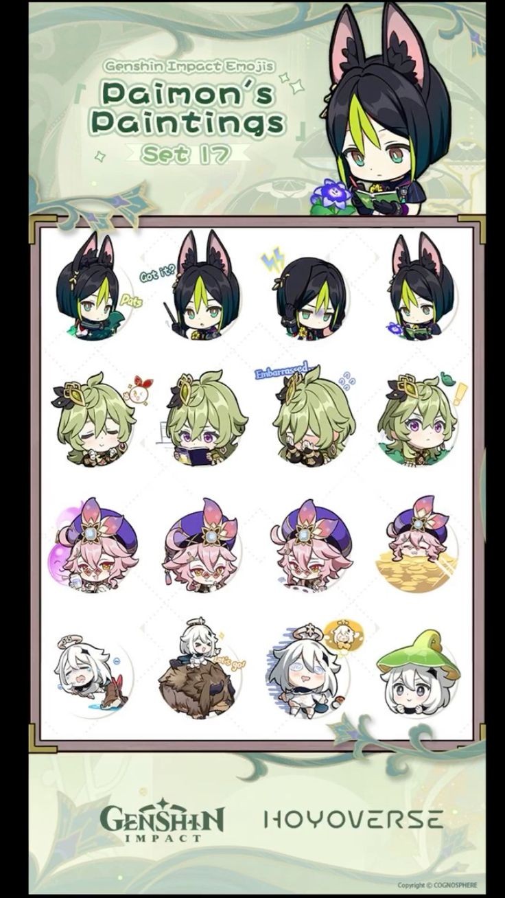 Genshin Impact Sticker 17