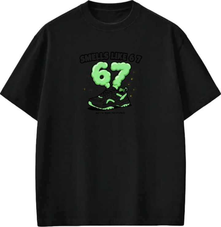 67 designs One Size t- shirt Black 17