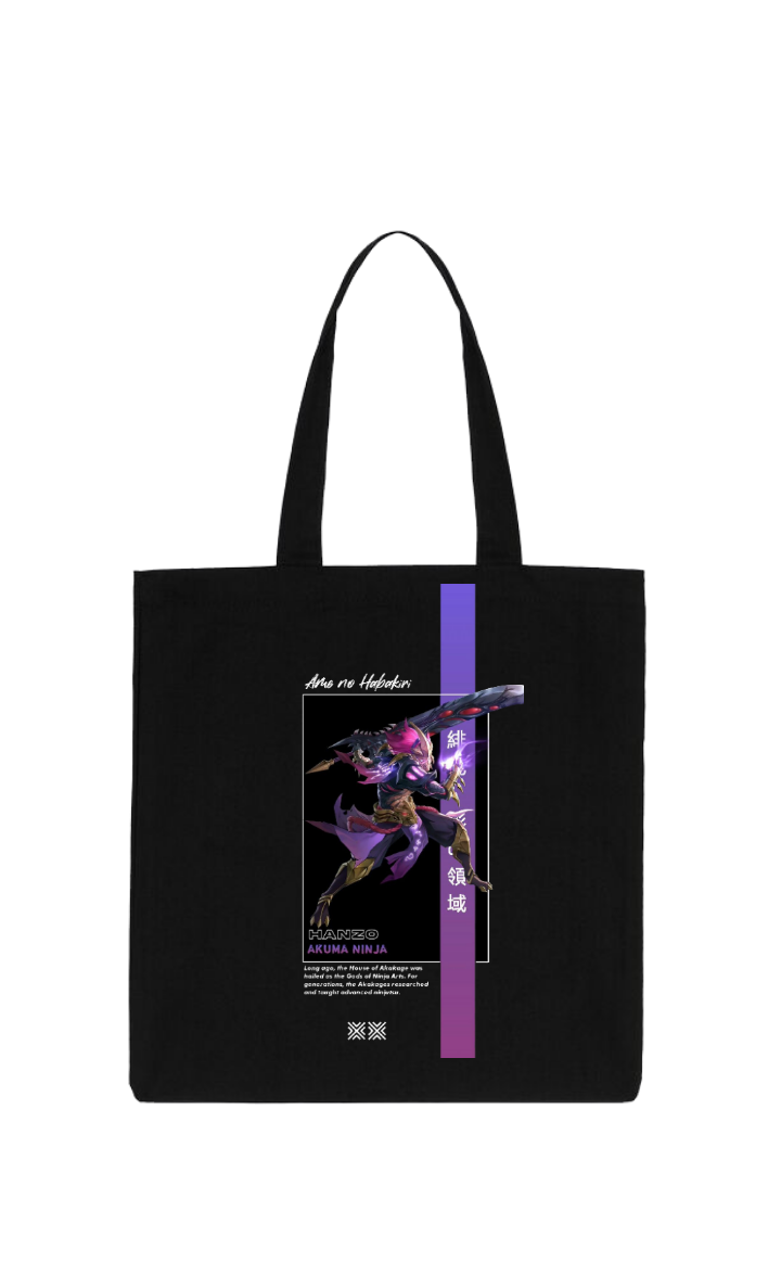 Mobile Legends Bang Bang tote bag Black 17