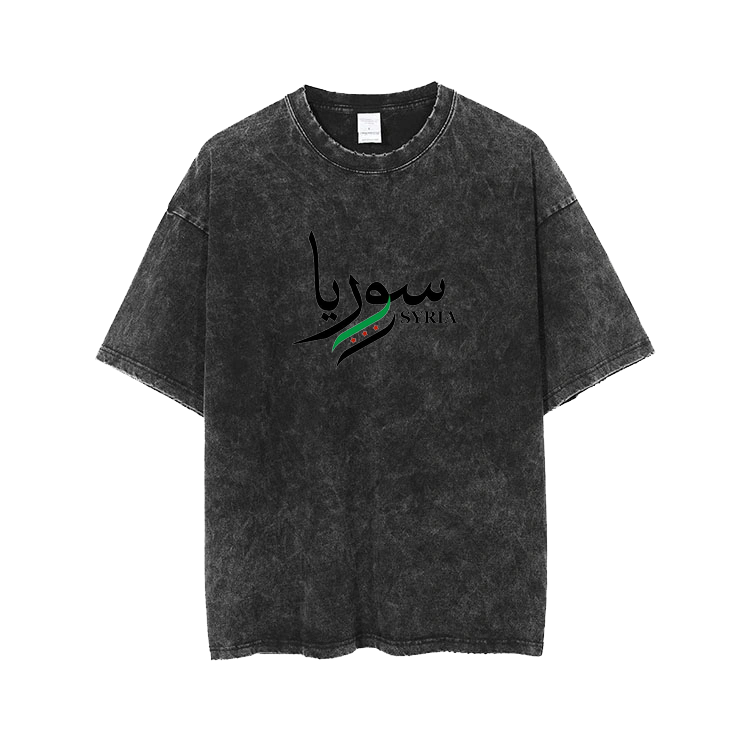 Syria t- shirt One Size Washed 17