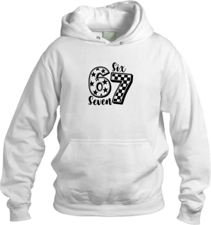 designs 67 Oversize Hoodie White 17