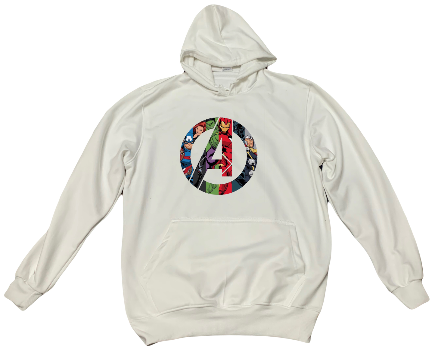 Marvel One Size hoodie White 17