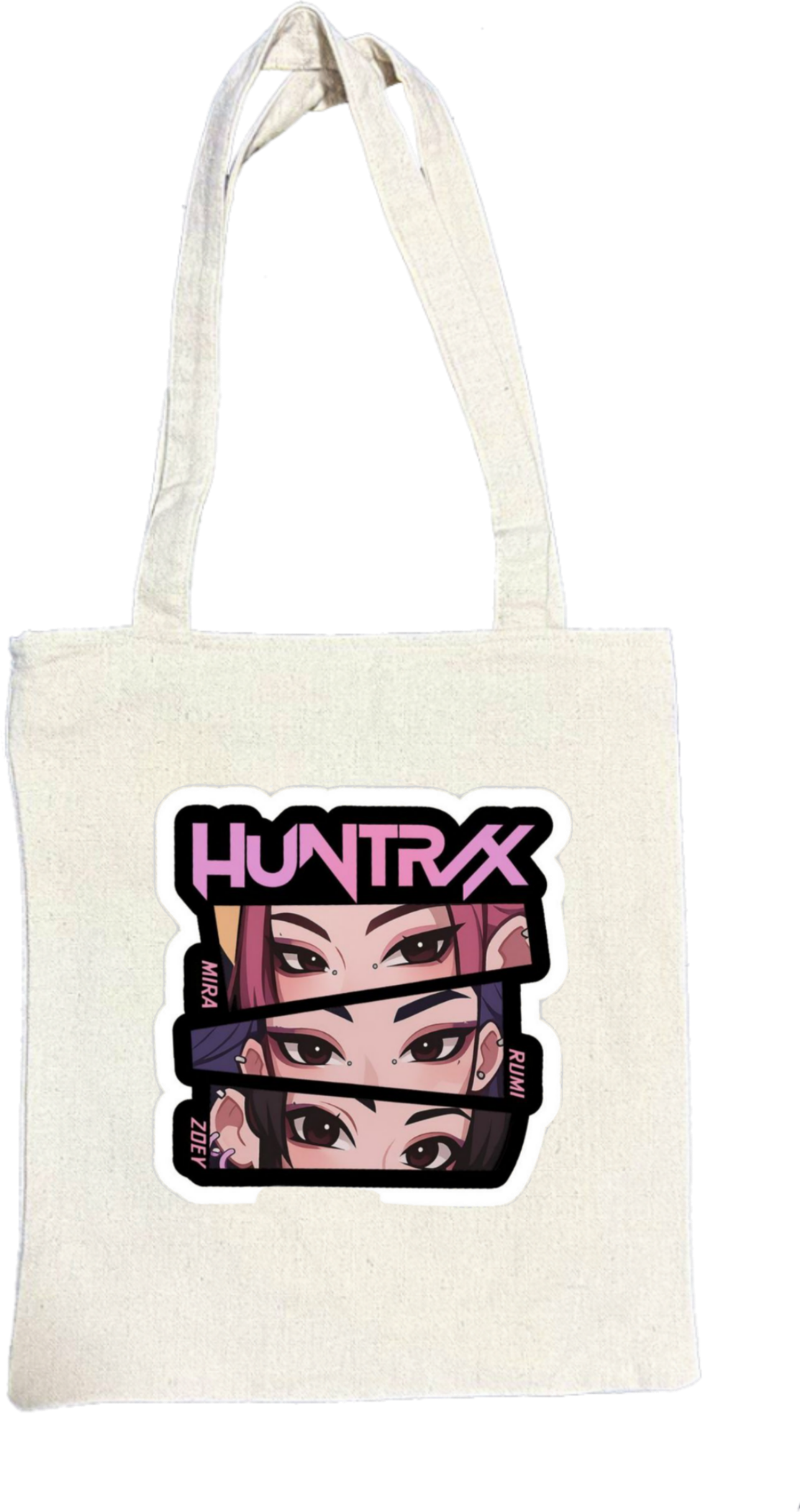 Hunterix kpop tote bag Beige 17