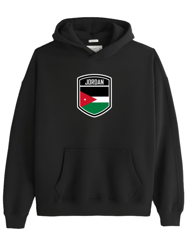 Jordan Oversize Hoodie Black 17