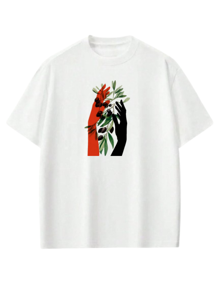 Jordan t- shirt Oversize White 17