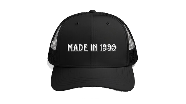 Baseball cap Black MADE IN 1999 229