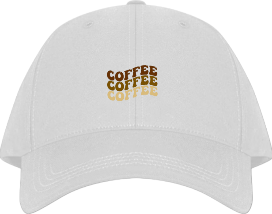 COFFEE Baseball cap White 180