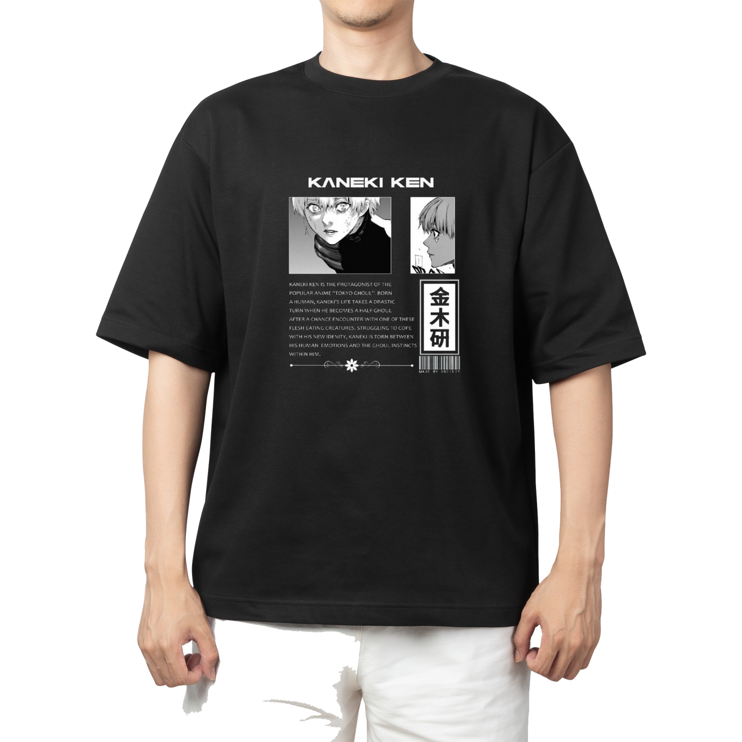 Tokyo ghoul t- shirt One Size Black 18