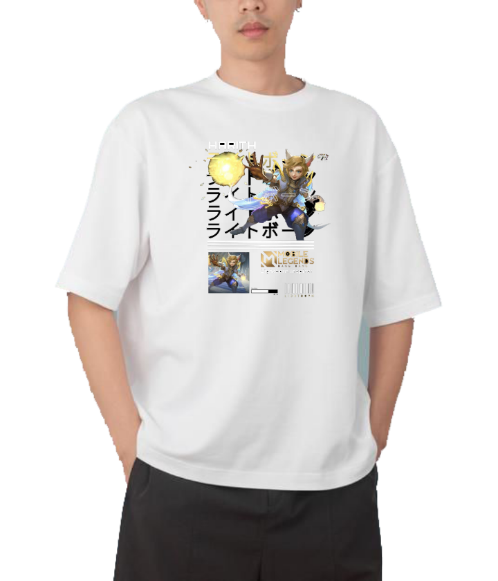 Mobile Legends Bang Bang t- shirt One Size White 18