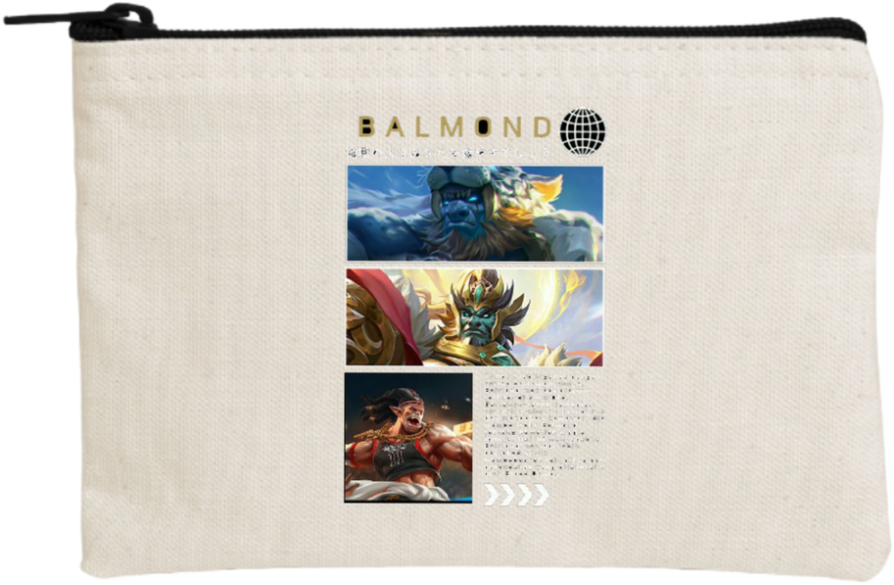 Mobile Legends Bang Bang wallet pencil case Beige 18