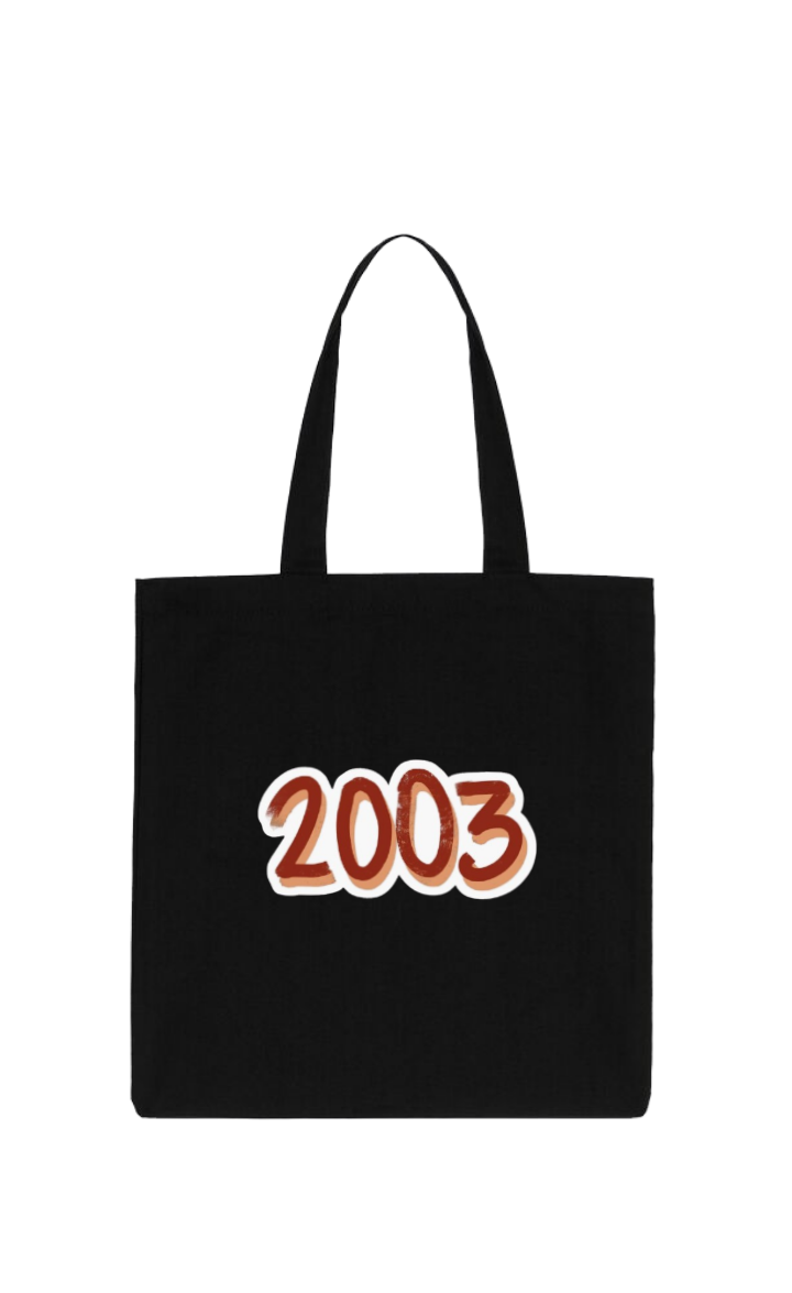 age tote bag Black 2003
