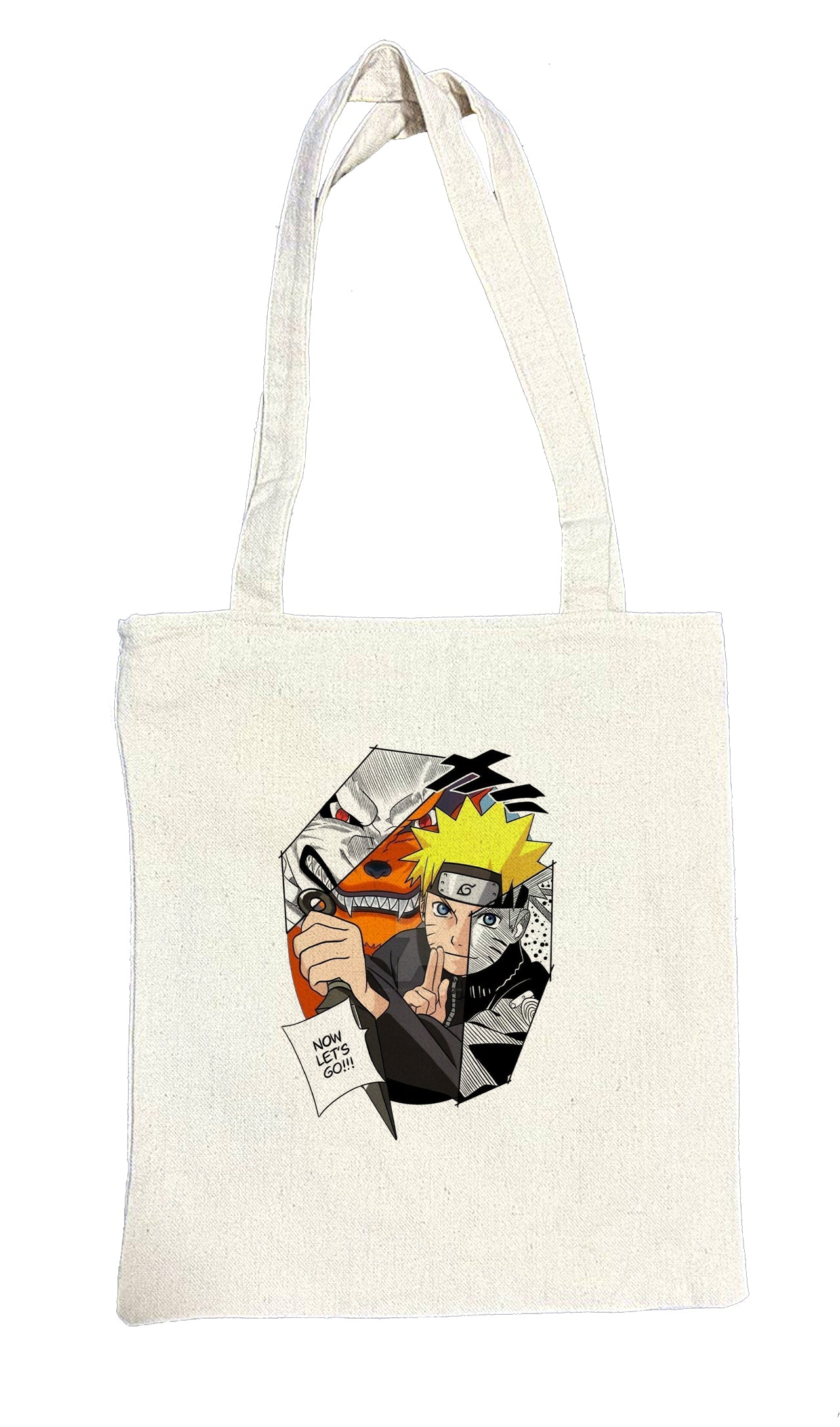 Naruto Shippuden tote bag beige 18