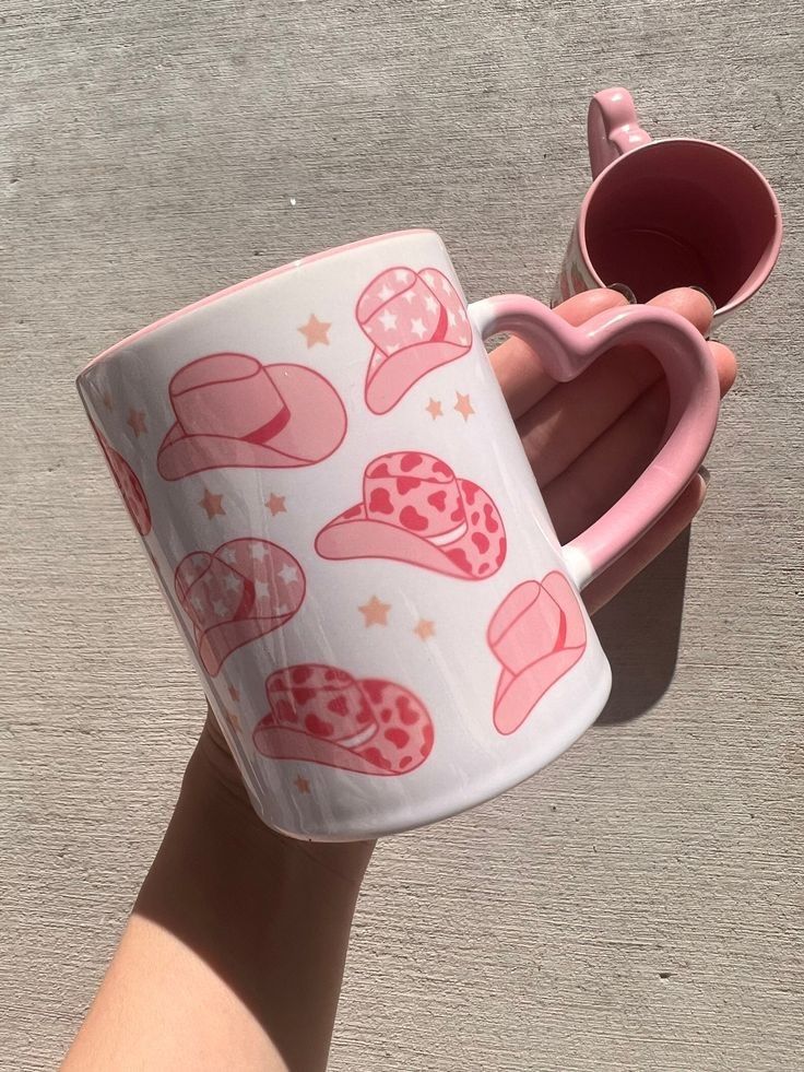 Mug Pink Cowboy Hats 18