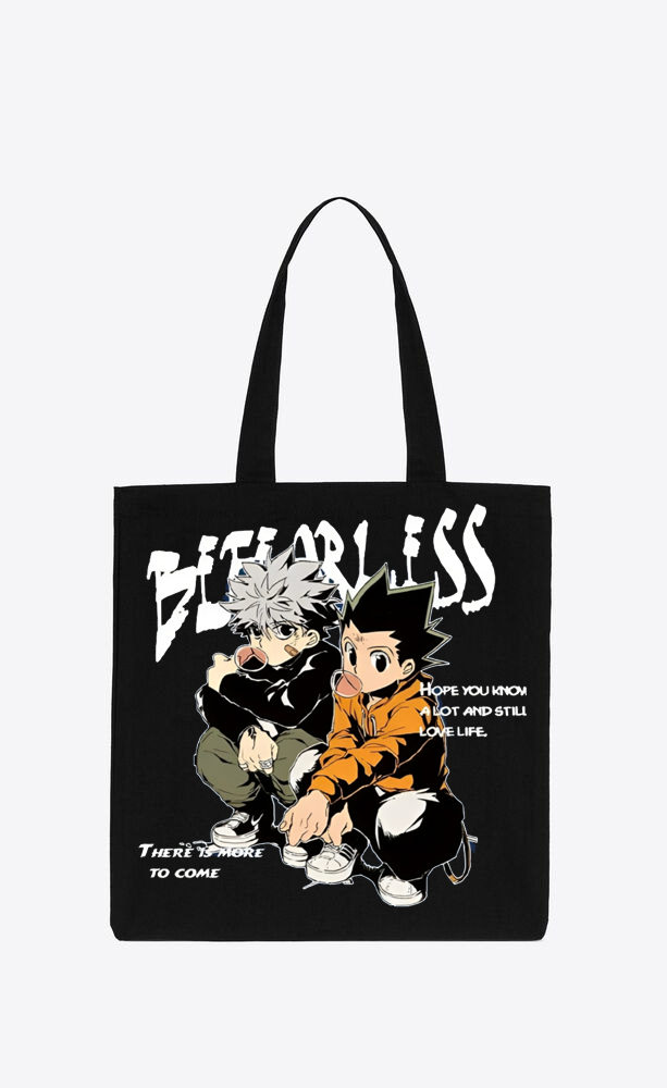 Hunter × Hunter tote bag Black 17