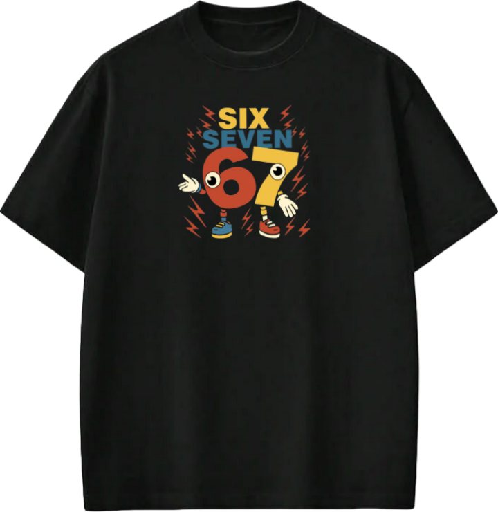 67 designs One Size t- shirt Black 18
