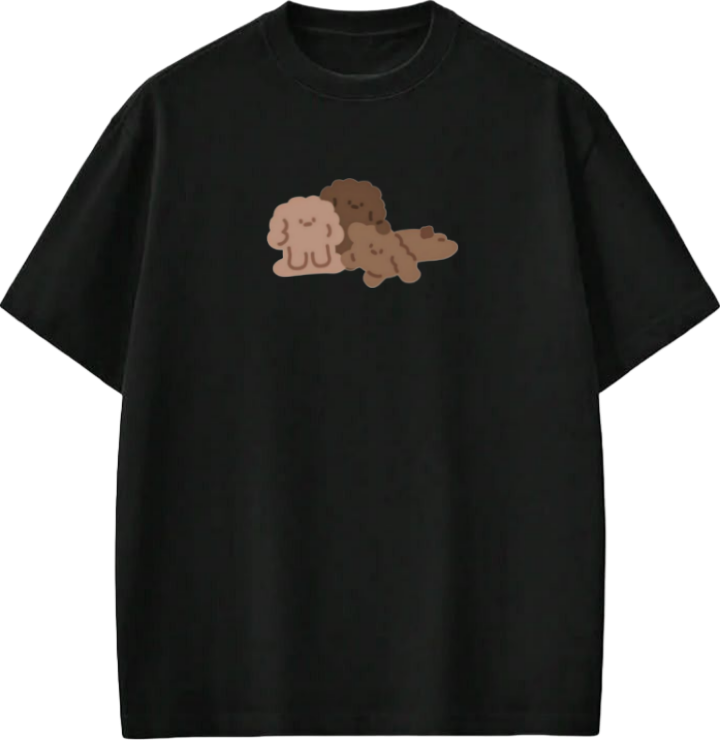 bear t- shirt Black 18