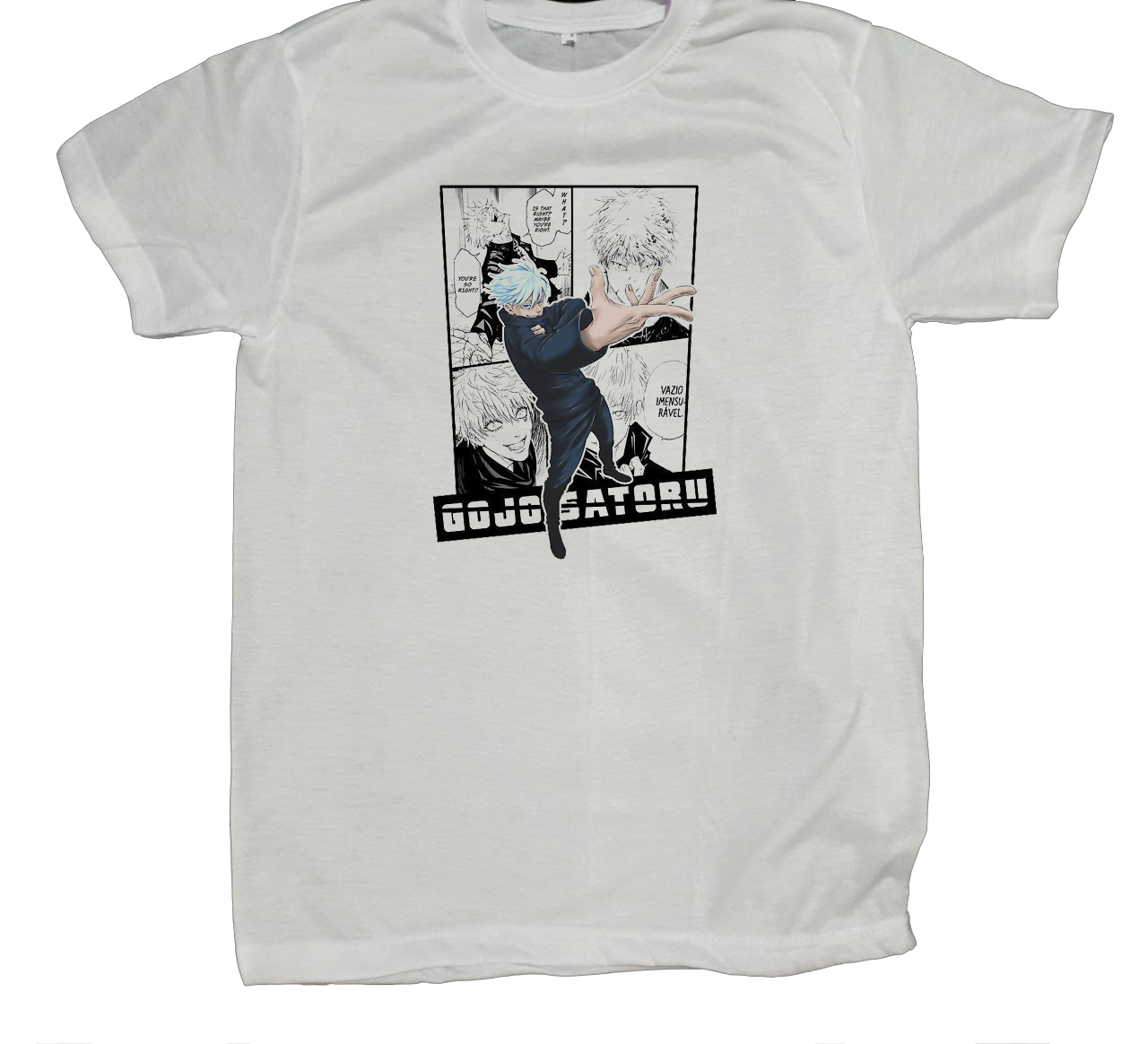 tjujutsu kaisen GOJO fit t- shirt White 32