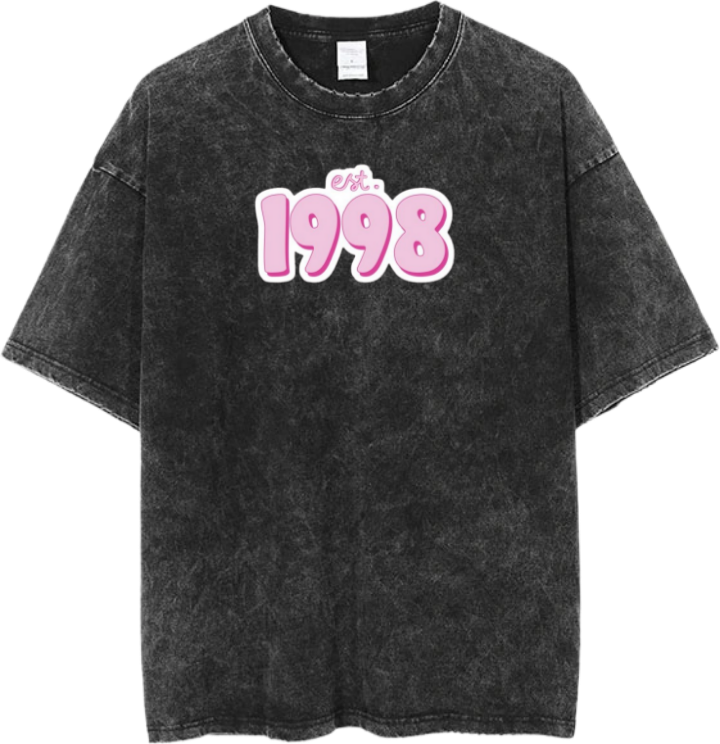 age t- shirt Washed 1998